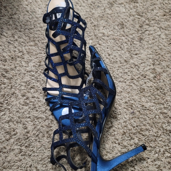Blue High Heels by Chic by Lady Couture - Picture 12 of 16